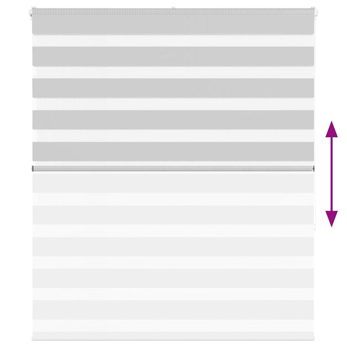 Tenda a Rullo Zebra Larghezza Tessuto 115,9 cm Poliestere 4014447