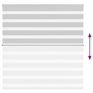 Tenda a Rullo Zebra Larghezza Tessuto 135,9 cm Poliestere 4014451