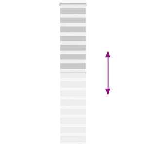 Tenda a Rullo Zebra Larghezza Tessuto 35,9 cm Poliestere 4014457