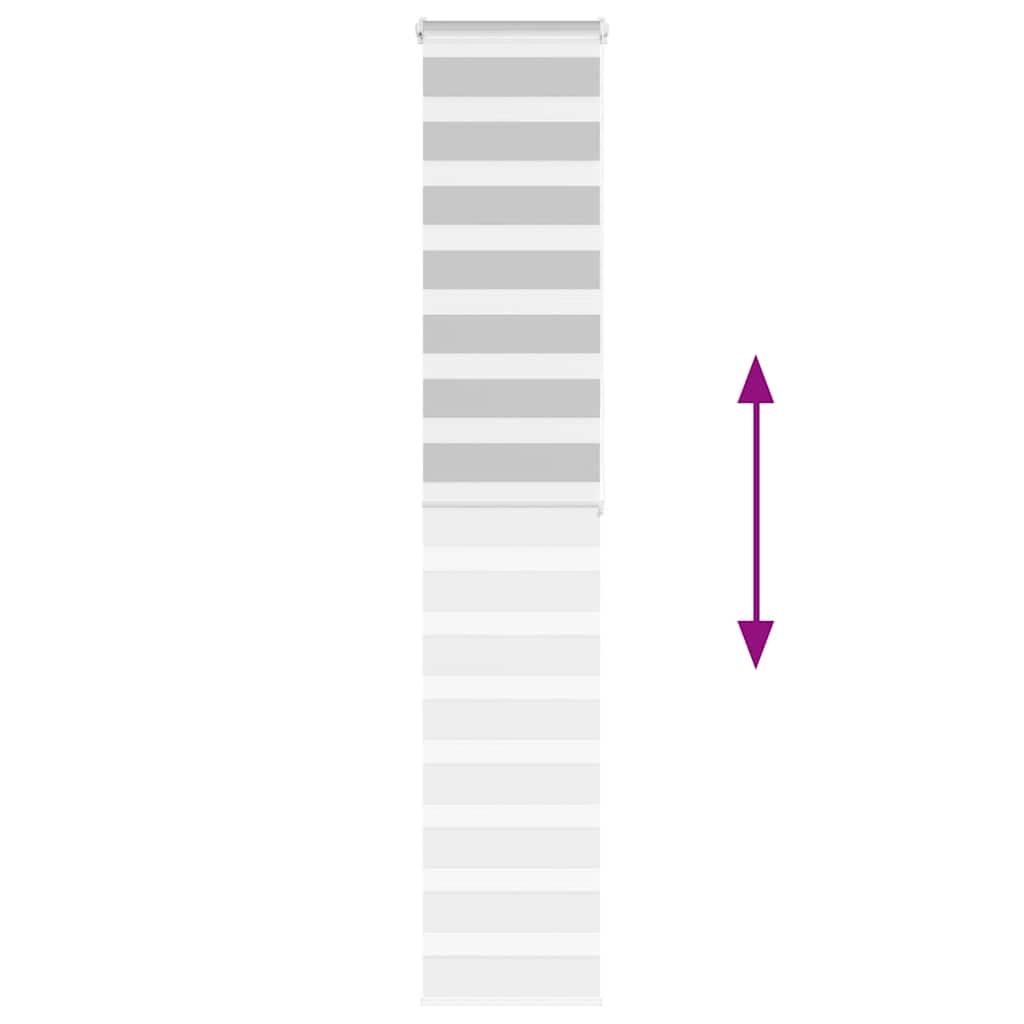 Tenda a Rullo Zebra Larghezza Tessuto 40,9 cm Poliestere 4014458