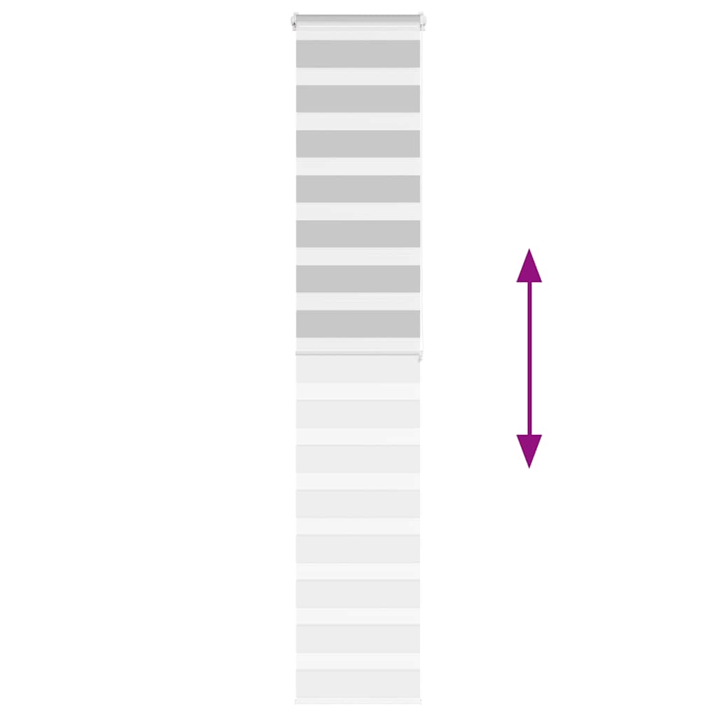 Tenda a Rullo Zebra Larghezza Tessuto 45,9 cm Poliestere 4014459