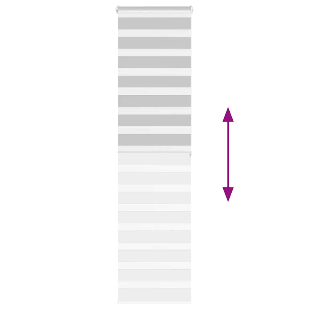 Tenda a Rullo Zebra Larghezza Tessuto 55,9 cm Poliestere 4014461