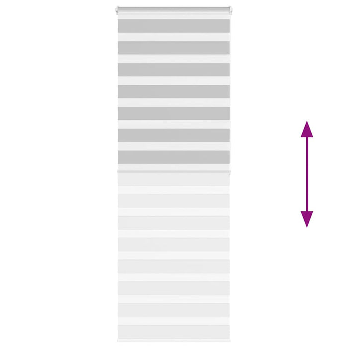 Tenda a Rullo Zebra Larghezza Tessuto 75,9 cm Poliestere 4014465