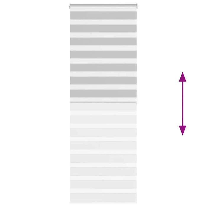 Tenda a Rullo Zebra Larghezza Tessuto 80,9 cm Poliestere