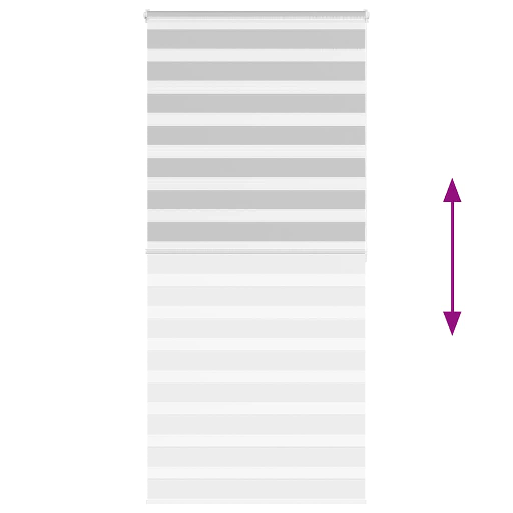 Tenda a Rullo Zebra Larghezza Tessuto 110,9 cm Poliestere