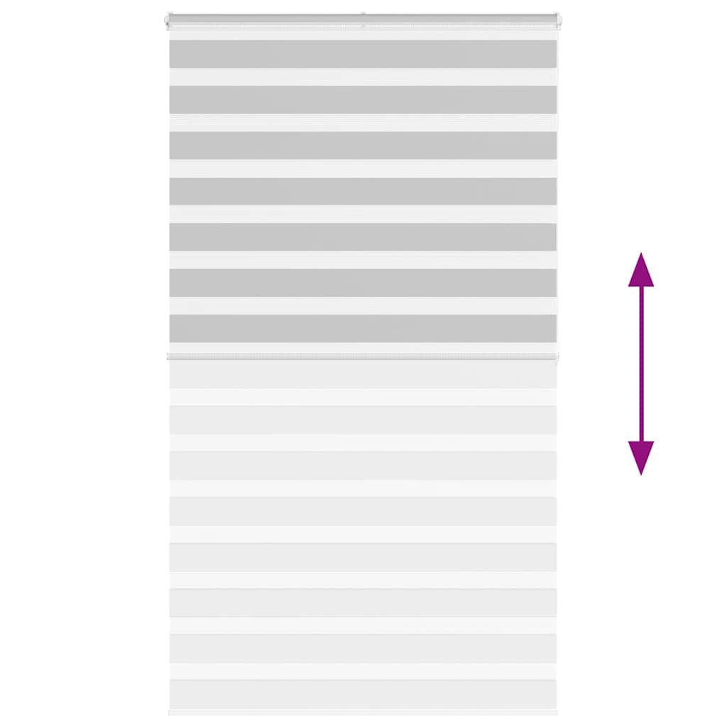 Tenda a Rullo Zebra Larghezza Tessuto 120,9 cm Poliestere 4014474