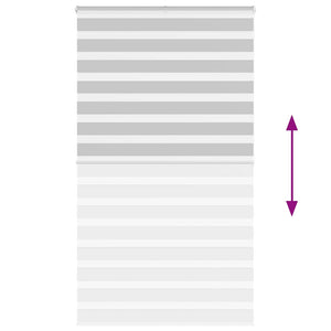 Tenda a Rullo Zebra Larghezza Tessuto 130,9 cm Poliestere 4014476