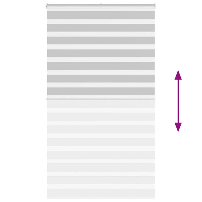 Tenda a Rullo Zebra Larghezza Tessuto 130,9 cm Poliestere 4014476