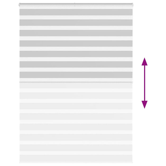 Tenda a Rullo Zebra Larghezza Tessuto 155,9 cm Poliestere 4014481