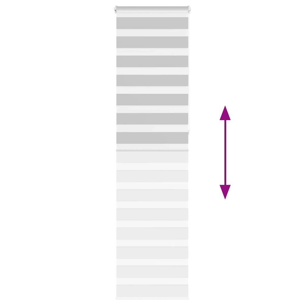 Tenda a Rullo Zebra Larghezza Tessuto 60,9 cm Poliestere 4014488