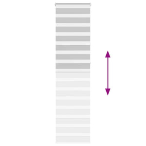 Tenda a Rullo Zebra Larghezza Tessuto 60,9 cm Poliestere 4014488