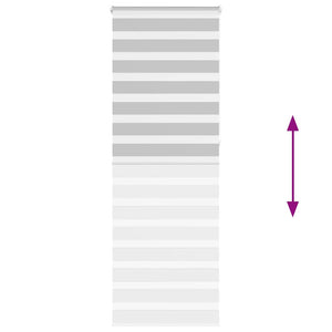 Tenda a Rullo Zebra Larghezza Tessuto 70,9 cm Poliestere