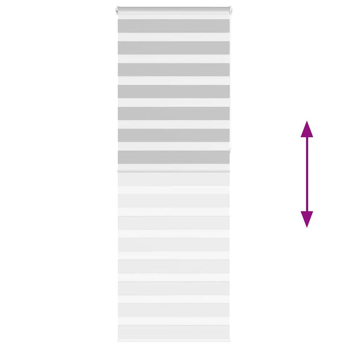 Tenda a Rullo Zebra Larghezza Tessuto 70,9 cm Poliestere