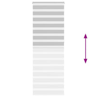 Tenda a Rullo Zebra Larghezza Tessuto 70,9 cm Poliestere 4014490