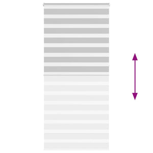 Tenda a Rullo Zebra Larghezza Tessuto 100,9 cm Poliestere 4014496