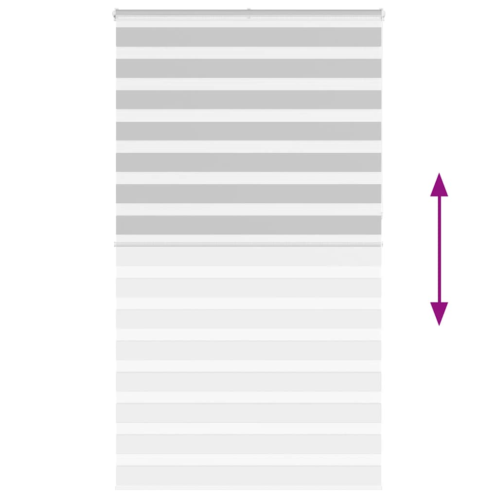 Tenda a Rullo Zebra Larghezza Tessuto 130,9 cm Poliestere 4014502