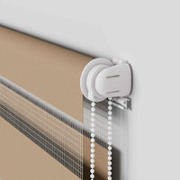 vidaXL Tenda a Rullo Zebra Larghezza Tessuto 35,9 cm Poliestere