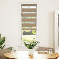 vidaXL Tenda a Rullo Zebra Larghezza Tessuto 40,9 cm Poliestere