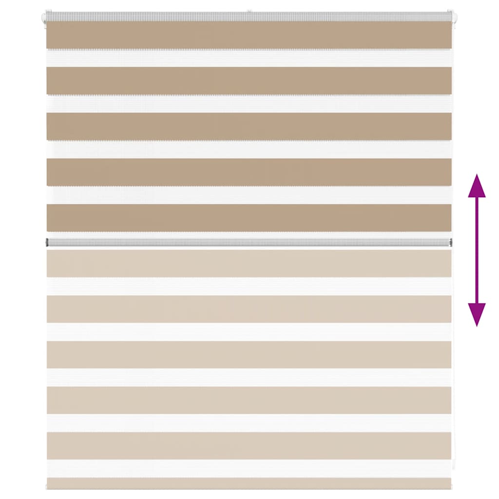 Tenda a Rullo Zebra Larghezza Tessuto 120,9 cm Poliestere 4014526