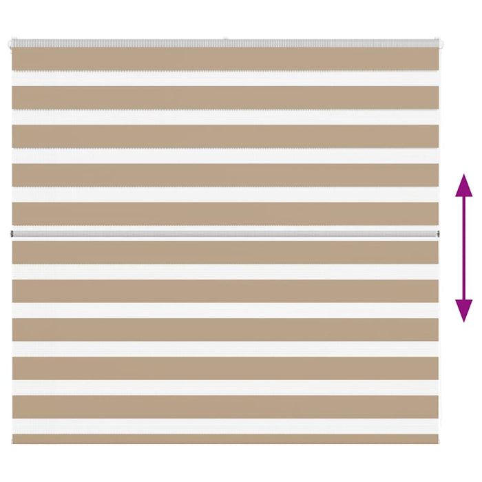 Tenda a Rullo Zebra Larghezza Tessuto 155,9 cm Poliestere 4014533