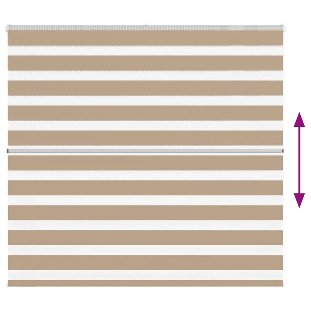 Tenda a Rullo Zebra Larghezza Tessuto 160,9 cm Poliestere 4014534