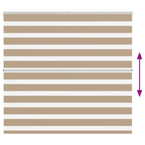 Tenda a Rullo Zebra Larghezza Tessuto 160,9 cm Poliestere 4014534