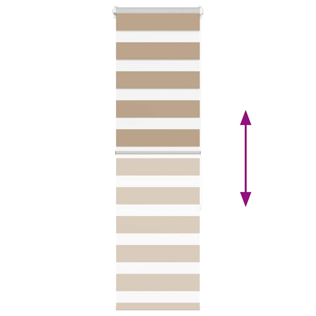Tenda a Rullo Zebra Larghezza Tessuto 45,9 cm Poliestere 4014537