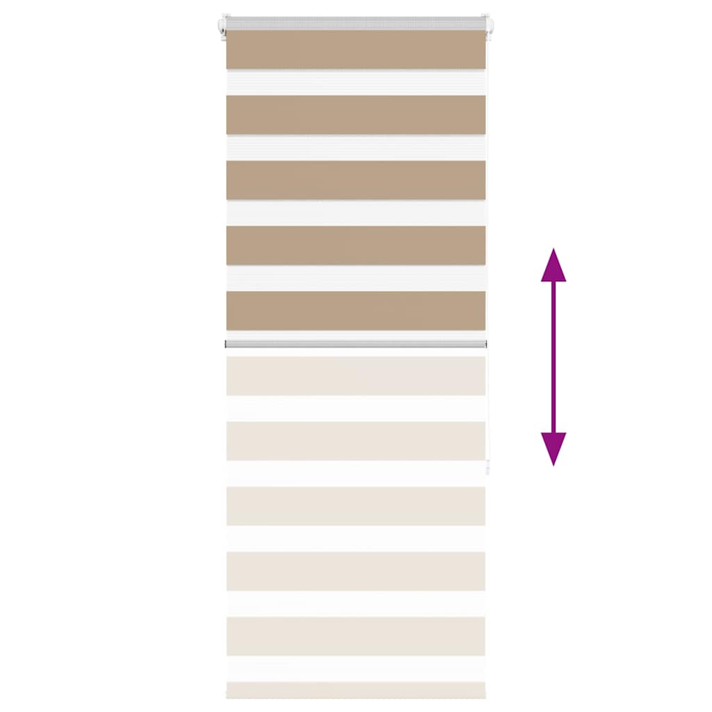 Tenda a Rullo Zebra Larghezza Tessuto 55,9 cm Poliestere 4014539