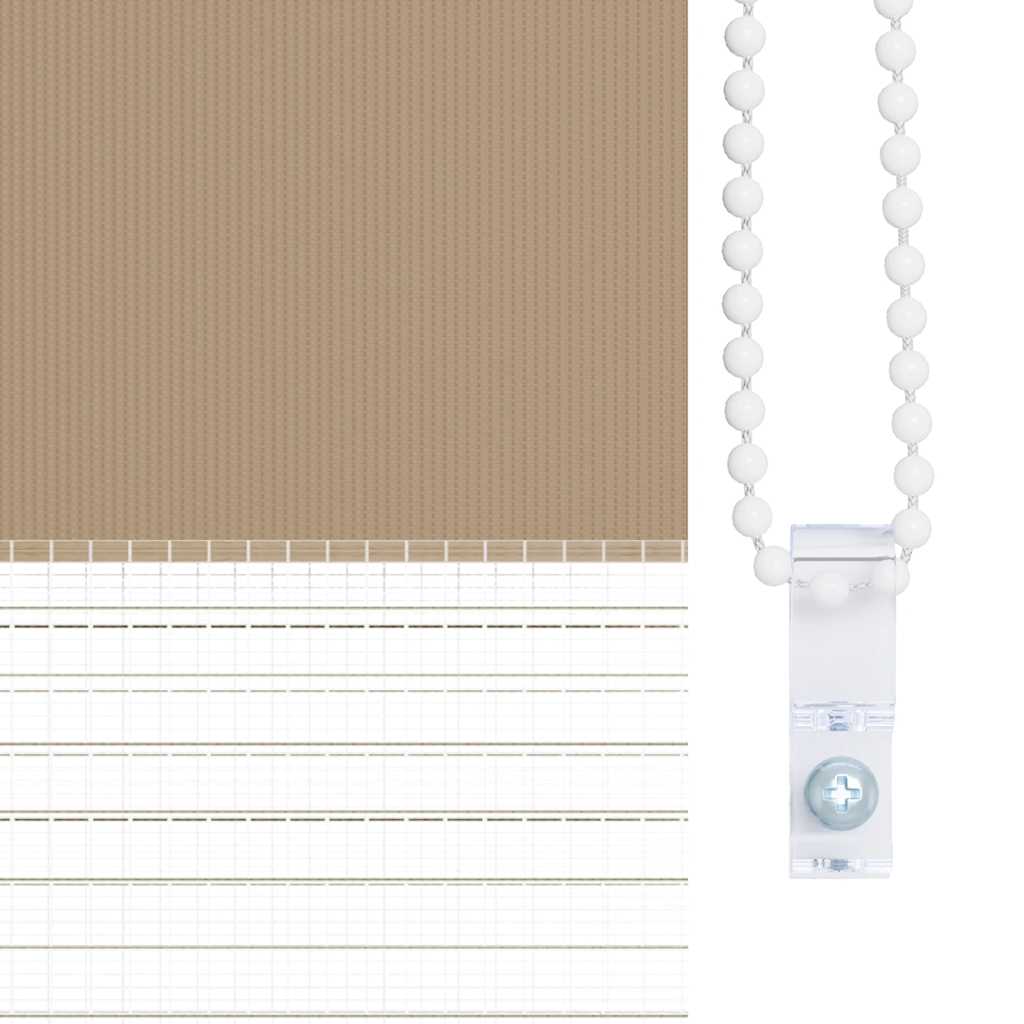 Tenda a Rullo Zebra Larghezza Tessuto 55,9 cm Poliestere 4014539