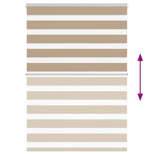 Tenda a Rullo Zebra Larghezza Tessuto 100,9 cm Poliestere 4014548