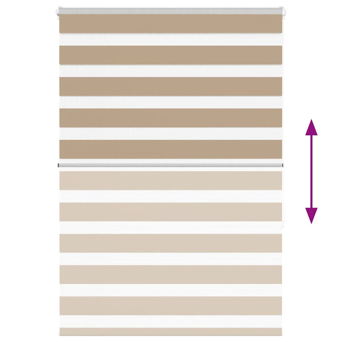 Tenda a Rullo Zebra Larghezza Tessuto 100,9 cm Poliestere 4014548