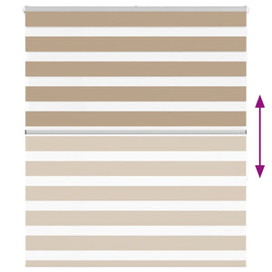 Tenda a Rullo Zebra Larghezza Tessuto 115,9 cm Poliestere 4014551