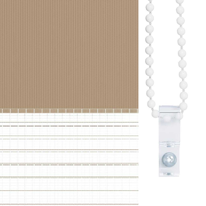 Tenda a Rullo Zebra Larghezza Tessuto 115,9 cm Poliestere 4014551