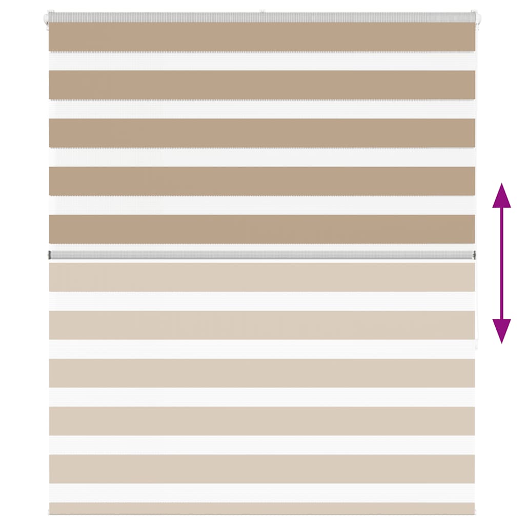 Tenda a Rullo Zebra Larghezza Tessuto 120,9 cm Poliestere 4014552