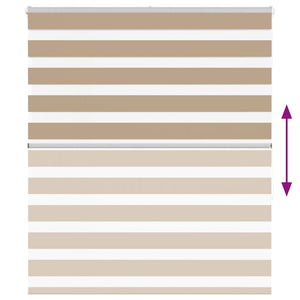 Tenda a Rullo Zebra Larghezza Tessuto 120,9 cm Poliestere 4014552