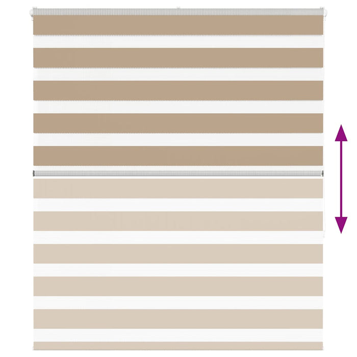 Tenda a Rullo Zebra Larghezza Tessuto 120,9 cm Poliestere 4014552