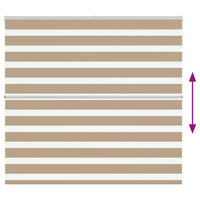 Tenda a Rullo Zebra Larghezza Tessuto 150,9 cm Poliestere 4014558