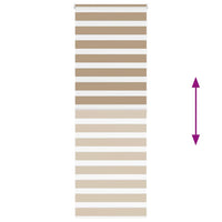 Tenda a Rullo Zebra Larghezza Tessuto 80,9 cm Poliestere 4014570