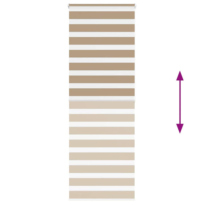 Tenda a Rullo Zebra Larghezza Tessuto 80,9 cm Poliestere 4014570