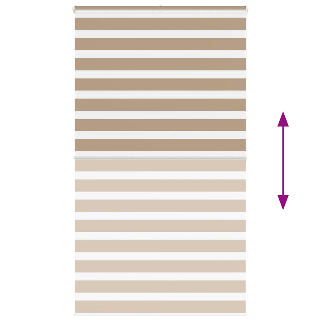 Tenda a Rullo Zebra Larghezza Tessuto 120,9 cm Poliestere 4014578