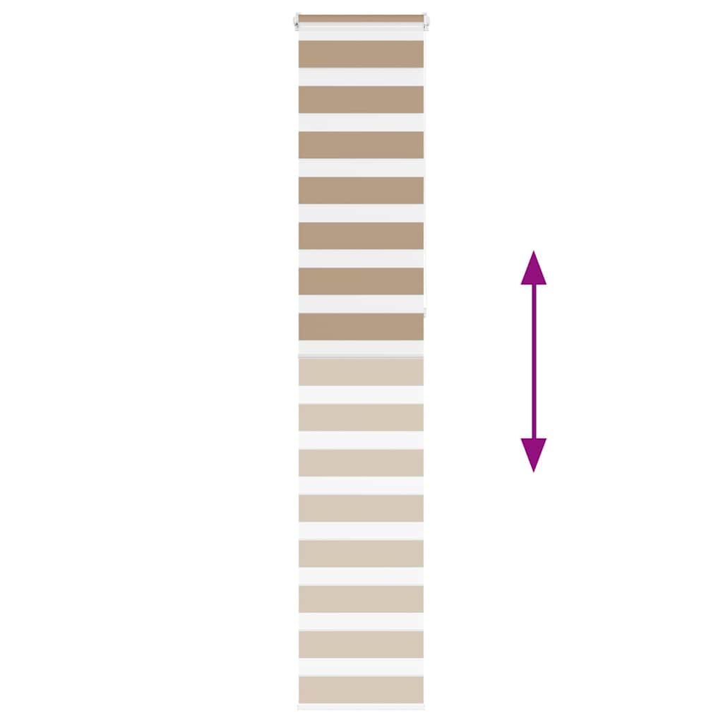 Tenda a Rullo Zebra Larghezza Tessuto 45,9 cm Poliestere 4014589