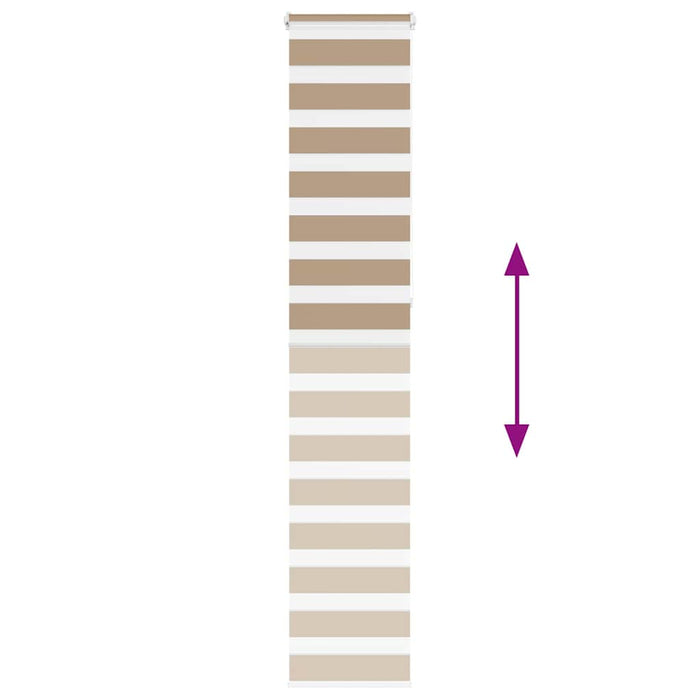 Tenda a Rullo Zebra Larghezza Tessuto 45,9 cm Poliestere 4014589