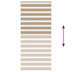 Tenda a Rullo Zebra Larghezza Tessuto 90,9 cm Poliestere 4014598