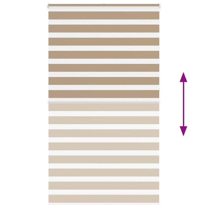 Tenda a Rullo Zebra Larghezza Tessuto 115,9 cm Poliestere 4014603