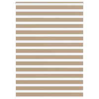 Tenda a Rullo Zebra Larghezza Tessuto 150,9 cm Poliestere