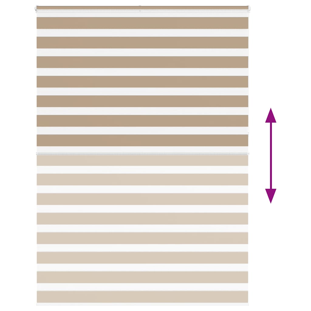 Tenda a Rullo Zebra Larghezza Tessuto 150,9 cm Poliestere