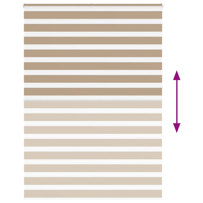 Tenda a Rullo Zebra Larghezza Tessuto 150,9 cm Poliestere