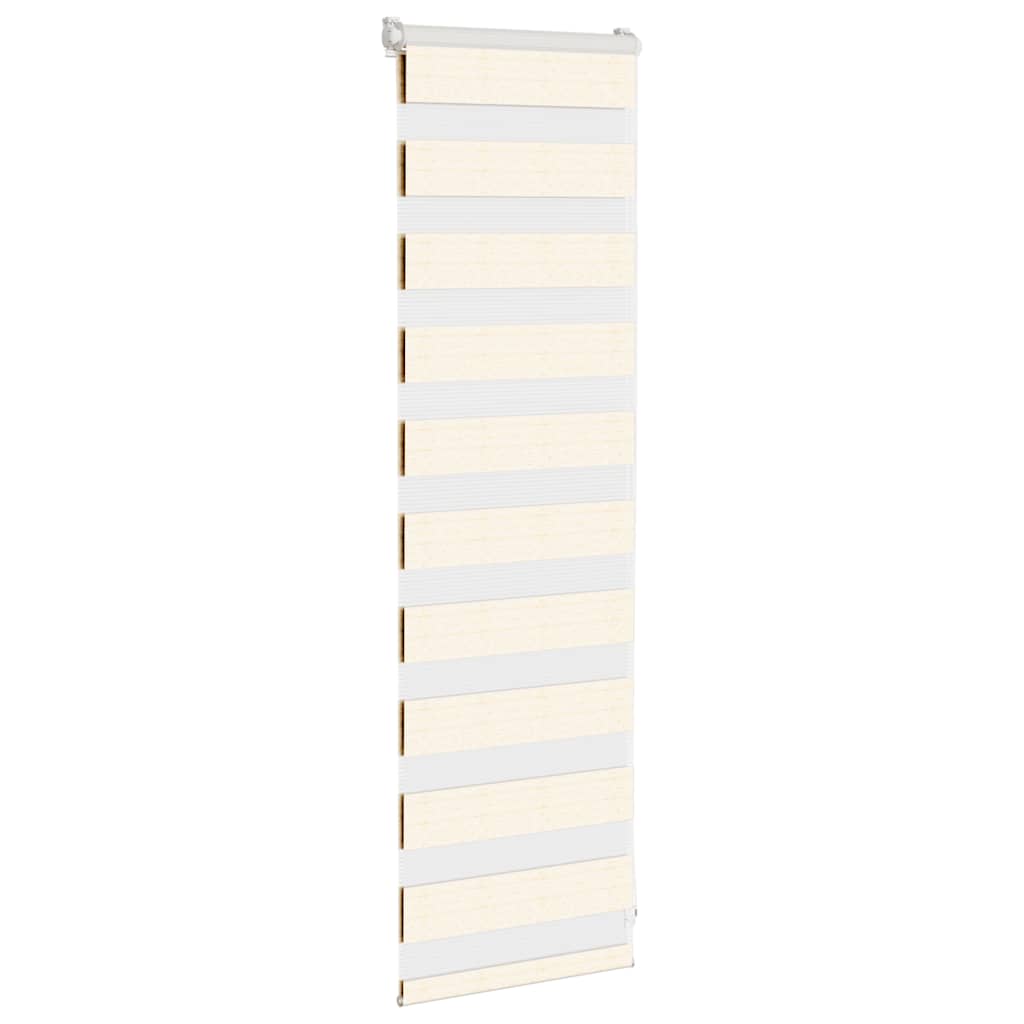 vidaXL Tenda a Rullo Zebra Larghezza Tessuto 40,9 cm Poliestere