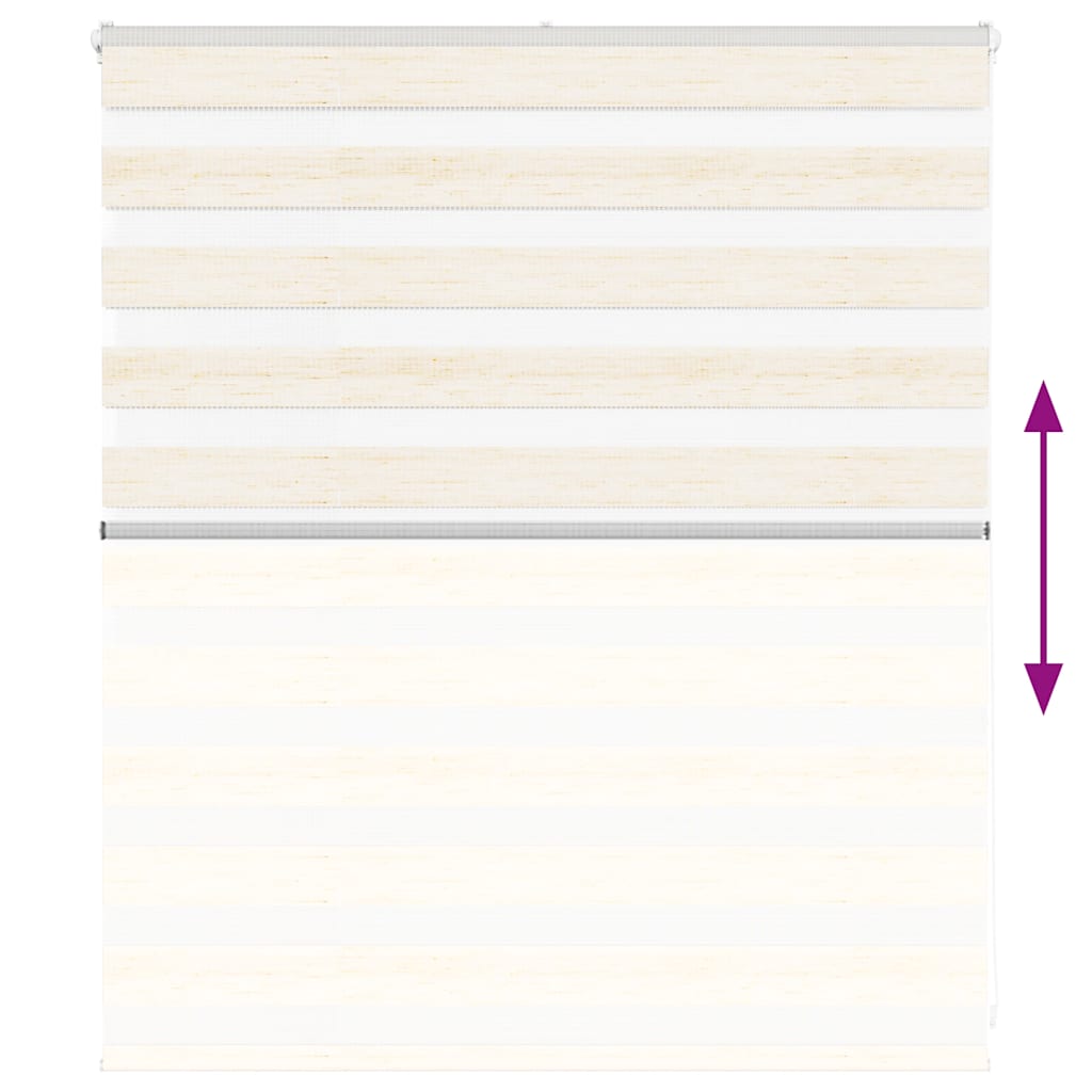 Tenda a Rullo Zebra Larghezza Tessuto 120,9 cm Poliestere 4014630