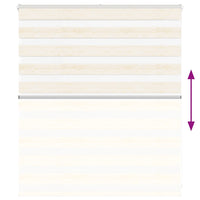 Tenda a Rullo Zebra Larghezza Tessuto 120,9 cm Poliestere 4014630